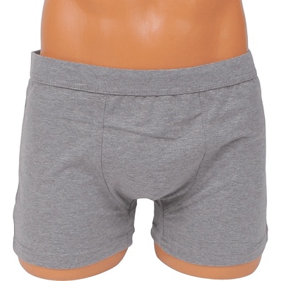 Мъжки макси боксер в сиво