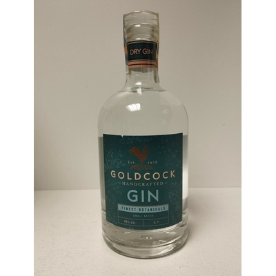 Gold Cock Gin 40% 0,7 l (holá láhev)