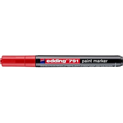 edding Лаков маркер, 1-2 мм, edding "791", червен 4-791002 (4-791002)