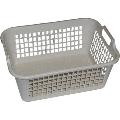 Košík 32x24x13cm (mriežka) s uchami plastový - mix variantov či farieb
