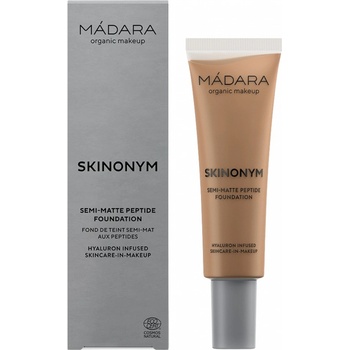 Mádara Polomatný make-up s peptidy Skinonym Semi-Matte Peptide Foundation Caramel 30 ml