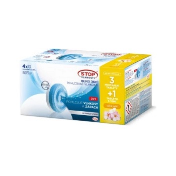 Ceresit Stop vlhkosti Aero 360° náhradné tablety 3+1 , 4x450g lúčne kvety