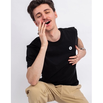 Freshlabels Dot Tee Uni Black