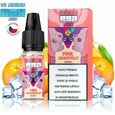 TI Juice Pink Grapefruit BAR Series NIC SALT 50PG/50VG 10 ml 20 mg