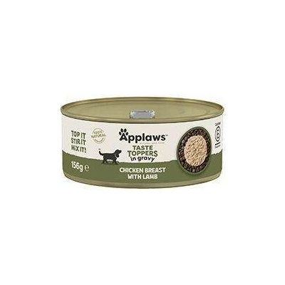 Applaws Dog Toppers Gravy kur.prsia s jahňacinou156 g