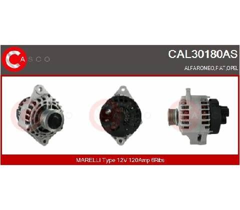 generátor CASCO CAL30180AS