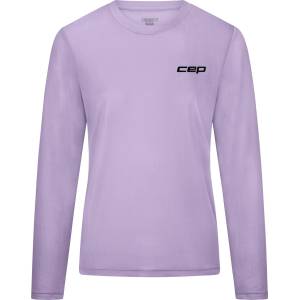 CEP Дамска тениска CEP Women's Run Shirt L/S 5.0 Running shirt - Lilac (916-4972-0313)