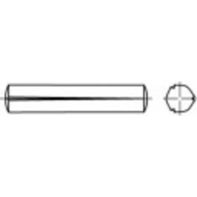 Kolíky kužeľové ryhované TOOLCRAFT DIN 1471 (Ø xd) 12 mm x 70 mm 25 ks