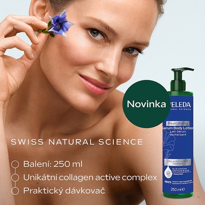 WELEDA Liftingové tělové sérum s Modrým hořcem 250ml