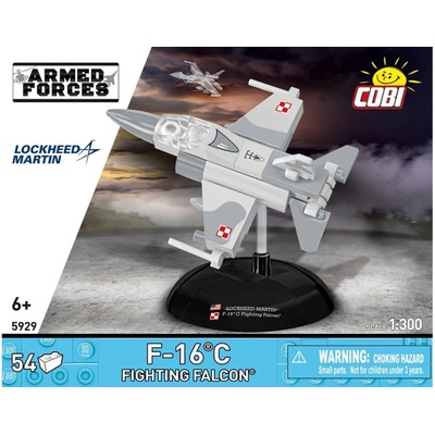 Cobi 5929 Armed Forces F-16 C Figting Falcon. 1:300, 54 k