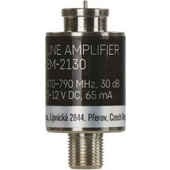 EMOS Zesilovač signálu DVB-T/T2 30dB 2508000900