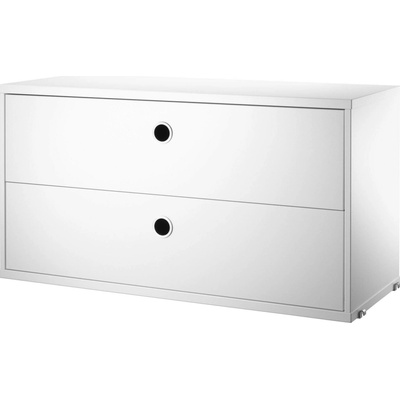 String Chest with Drawers 78x30 cm