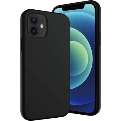 SwitchEasy Skin Case - силиконов (TPU) калъф за iPhone 12 Pro Max (черен)