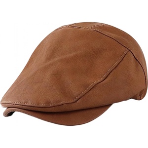 HARAHU Мъжка барета ya-26063 - Кафява kp26063