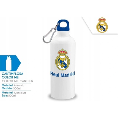 Fan-shop Real Madrid Aluminio Grapa 500 ml
