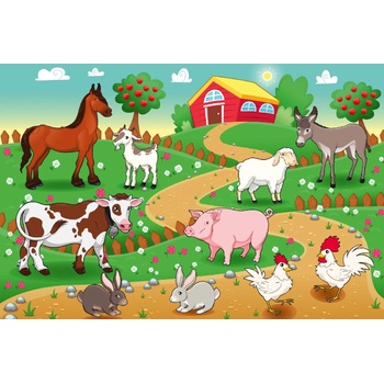 DIMEX ART s. r. o Флизелинов фототапет ферма 375 x 250 см