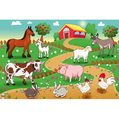 DIMEX ART Флизелинов фототапет ферма 375 x 250 см