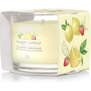 Yankee Candle СВЕЩ YANKEE, СТЪКЛЕНА, ОБРОЧНА СВЕЩ, ЛИМОНАДА С ГЛАЗИРАНИ ПЛОДОВЕ
