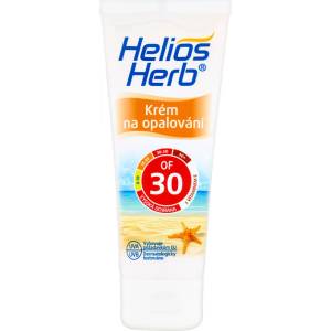 Helios Herb слънцезащитен крем SPF30 75 мл опаковка за пътуване