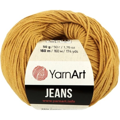 YarnArt Jeans 84 horčicová