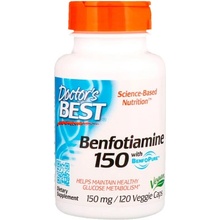 Doctor's Best Benfotiamine 150 mg 120 kapslí