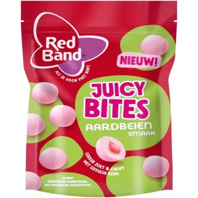Red Band bonbonky s příchutí jahody 145 g