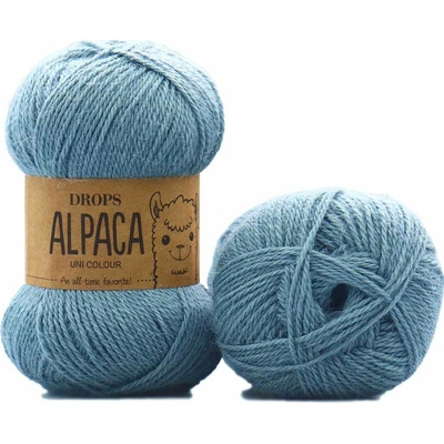 Drops Alpaca UNI 6309 šedomodrá