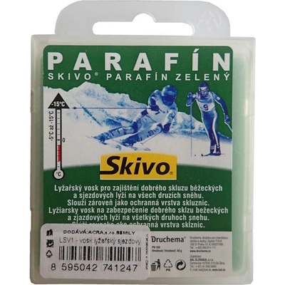 SKIVO parafín červený 40g – Zboží Dáma