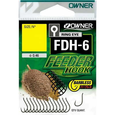 Owner háček s očkem FDH-6 vel.14