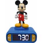 Lexibook Lexibook, Disney Mickey, Alarm Clock with Night Light, Sounds and Melodies, Backlit LCD Display, Illuminated, Snooze Function, Blue, RL800MCH (RL800MCH)