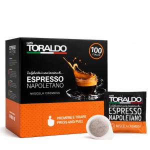 Caffè Toraldo Кафе Toraldo Капсули 100 бр. хартиени - Espresso Napoletano Cremosa (TOR031)