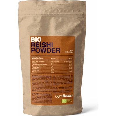 GymBeam BIO Reishi prášok 100 g