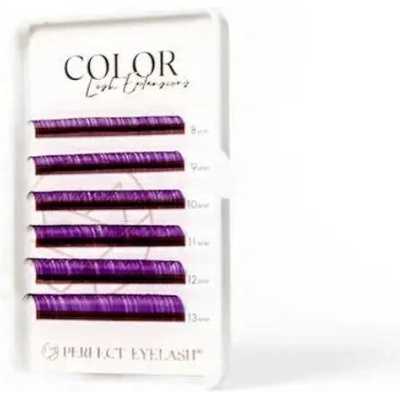 Perfect Eyelash Two Tone D-Curl 0.07 Perfect Eyelash, Barva Červené