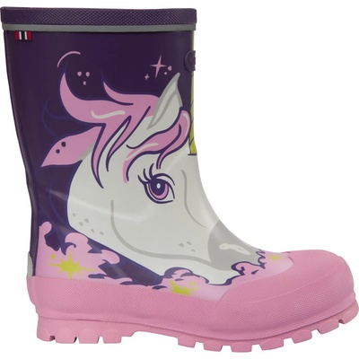 Viking Детски гумени ботуши Viking Kid's Jolly Print Wellington boots - Purple / Multi - размер 33 (EU) (731-0116-0522)