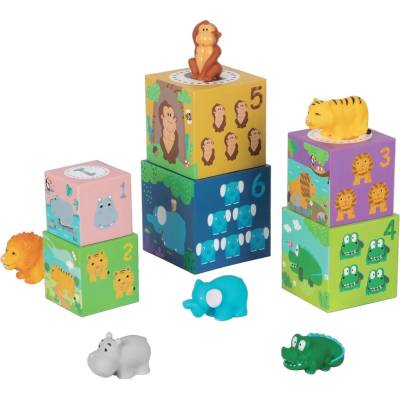 Ω2Kids Toys Zvieracie safari bloky