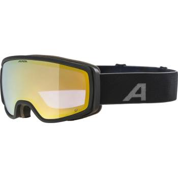Alpina Ски маска Alpina Bivio Q Mirror S2 (VLT 28%) Ski goggles - Black Matt / Gold Mirror - размер One Size (417-4021-0111)