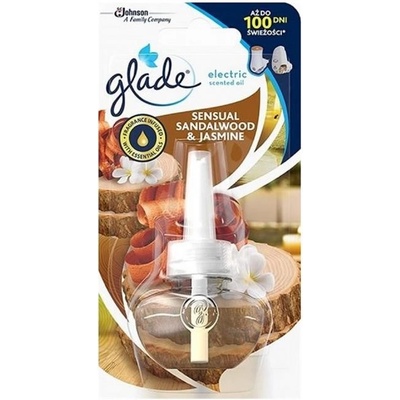 Glade náhradná náplň Santalove drevo a Jazmín 20 ml