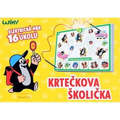 Wiky Výuková elektronická hra Krtečkova školička