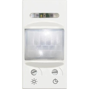 BTicino Датчик за движение PIR, 105°, обхват 6m @ h1.2m, LED ≤ 50W, изисква неутрала, 1 мод. цвят Бял Classia - RW4431 (RW4431)
