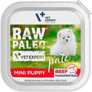 Image 1 of VetExpert Vetexpert Raw Paleo Pate Mini Puppy Beef 150g - пакет с говеждо месо