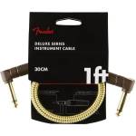 Fender Deluxe Series 099-0820-097 30 cm Ъглов - Ъглов Пач кабел (0990820097)