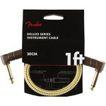 Fender Deluxe Series 099-0820-097 Жълт 30 cm Ъглов - Ъглов Пач кабел (0990820097)