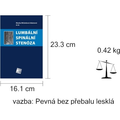 Lumbální spinální stenóza - Blanka Mičánková Adamová