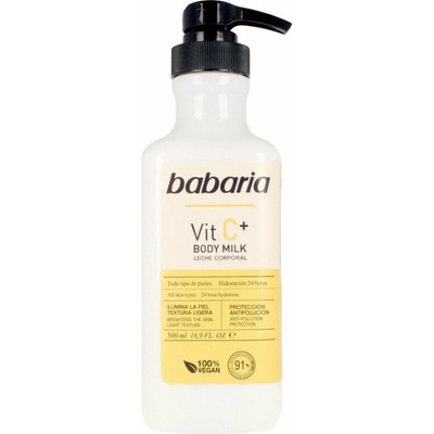 Babaria Vitamin C hydratačné telové mlieko pre všetky typy pokožky 500 ml