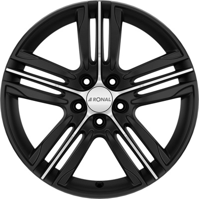 Ronal R57 7,5x17 5x108 ET45 black polished