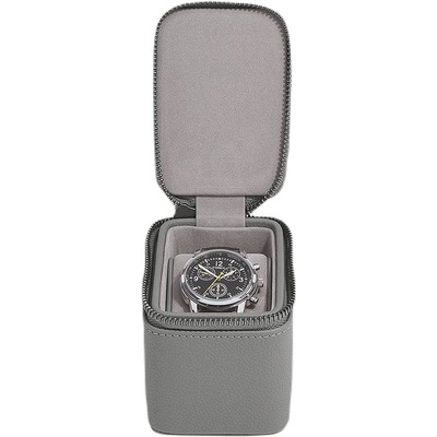 Stackers Кутия за ръчни часовници за пътуване Stackers Pebble еднокамерен, еднокамерен тъмносива (75959)