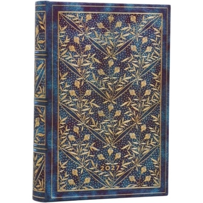 Wildflower Song Mini Hardcover 12-Month Dayplanner Elastic Band Closure Daily Paperblanks 2027