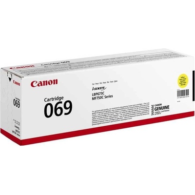 Canon Оригинална тонер касета Canon CRG-069 MF75x/LBP673, 1900 страници/5%, Yello (3020100960)