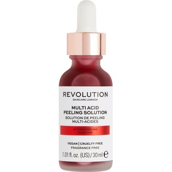 Revolution Beauty Серум-пилинг за лице Multi Acid, 30 ml