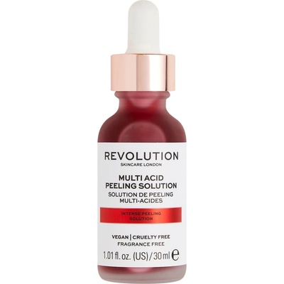 Revolution Beauty Серум-пилинг за лице Multi Acid, 30 ml